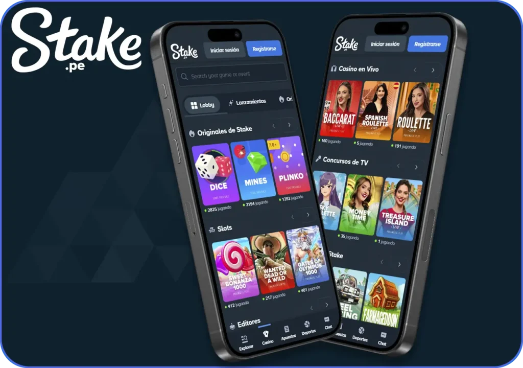 Aplicación Stake Peru Casino