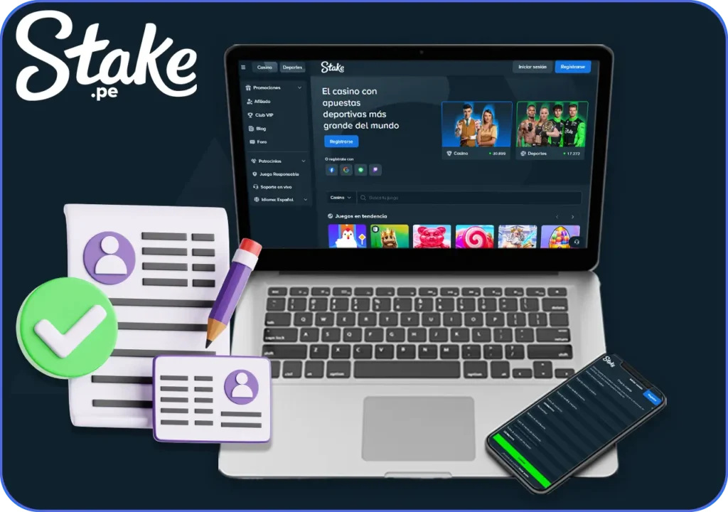 Registro en Stake Casino online